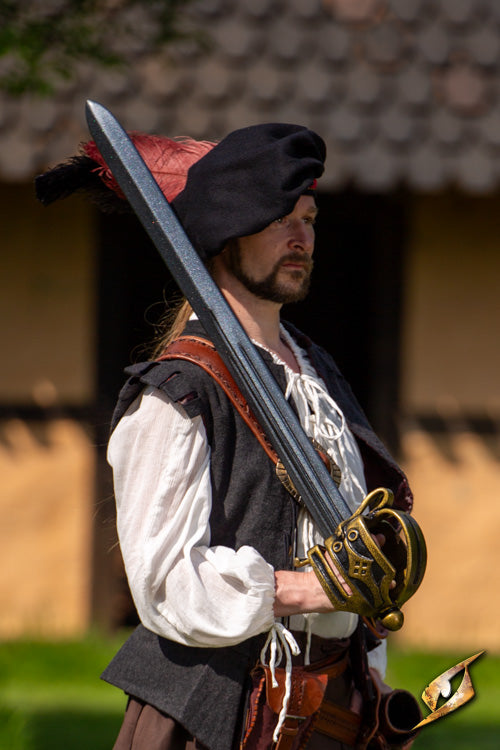 Basket-Hilted Broadsword